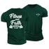 Men's Fitness And Faith Committed To Both Cotton T-Shirt
